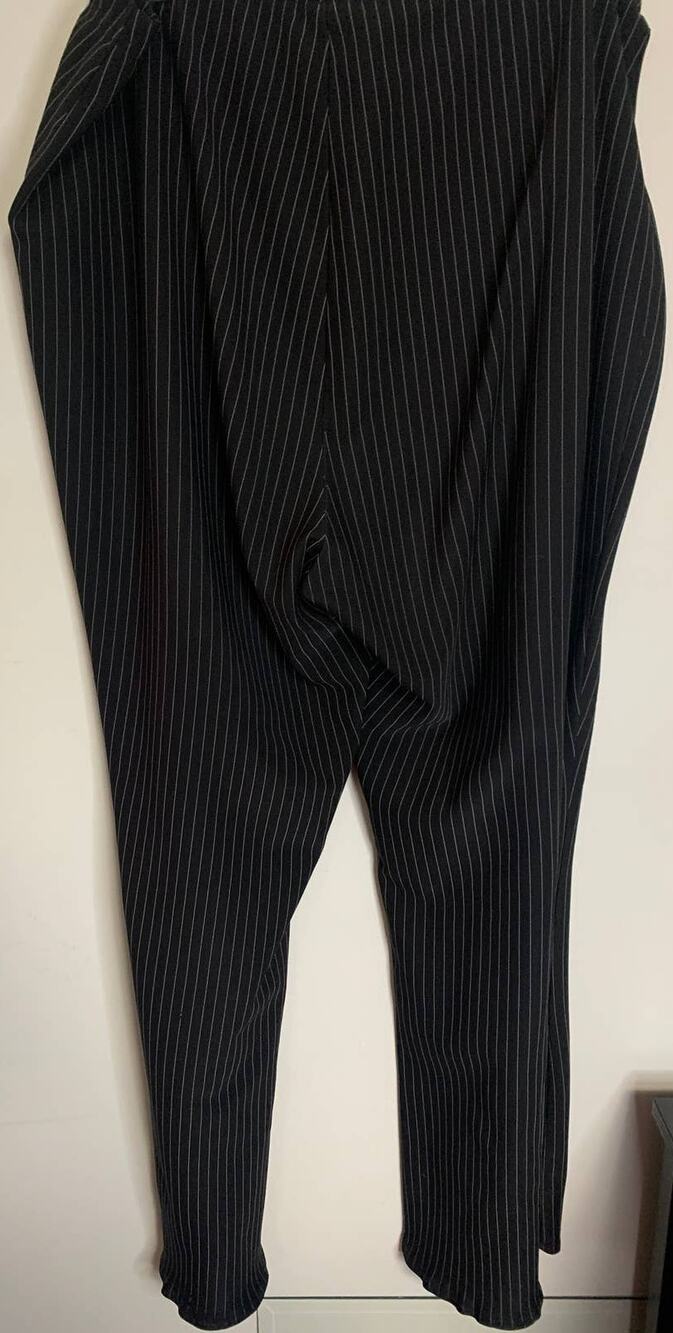 Pin Striped Plus Size Pants